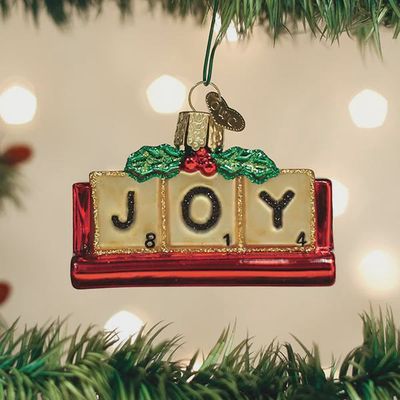 OW Joyful Scrabble Ornament