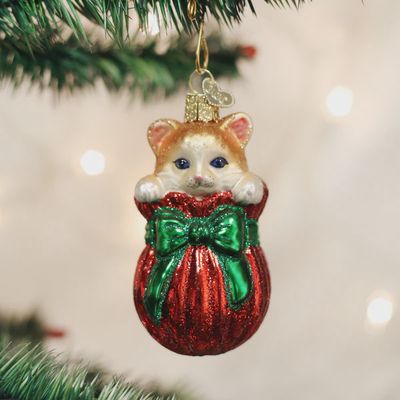 OW Letting the Cat Out of the Bag Ornament