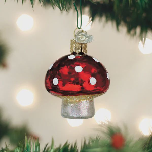 OW Lucky Mushroom Ornament