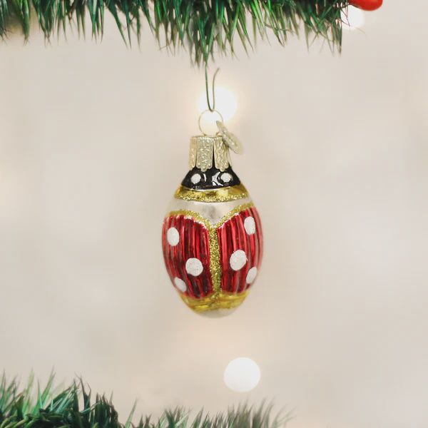 OW Lucky Ladybug Ornament