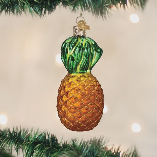 OW Pineapple Ornament