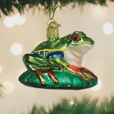 OW Red-Eyed Tree Frog Ornament