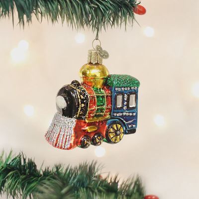 OW Small Locomotive Ornament