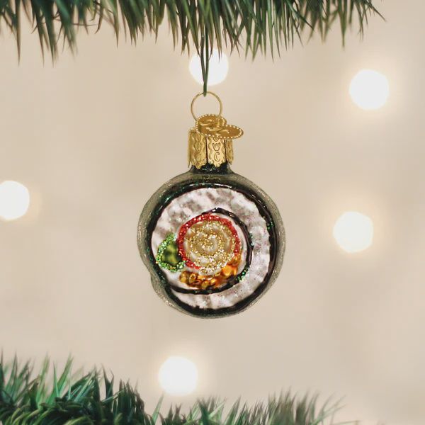 OW Sushi Roll Ornament
