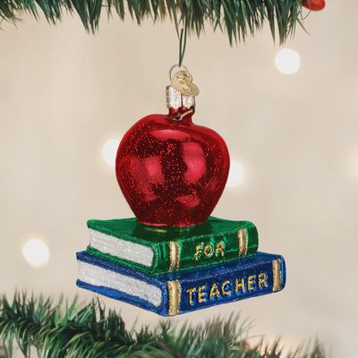OW Teacher&#39;s Apple Ornament