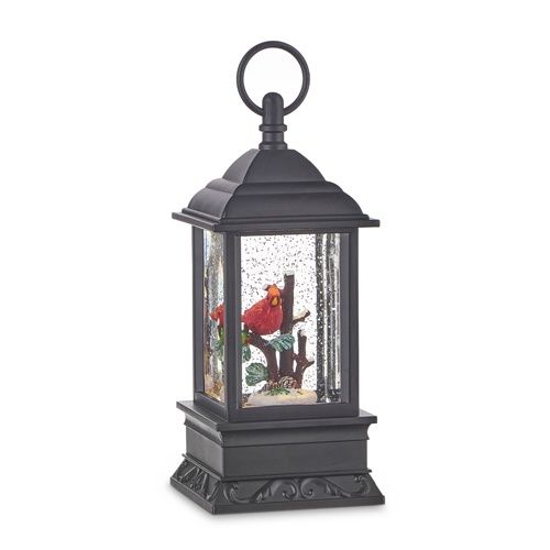 RAZ 9.5" Cardinal Lighted Water Lantern