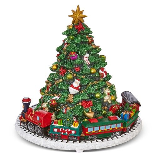 RAZ Animated Musical Tree with Train
