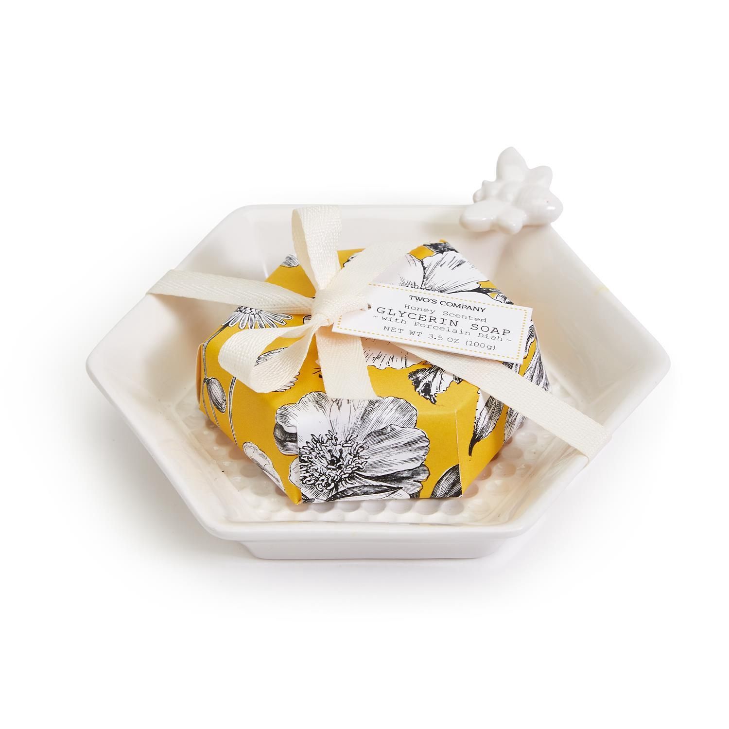 TC Bee Clean Honey Soap w/Dish