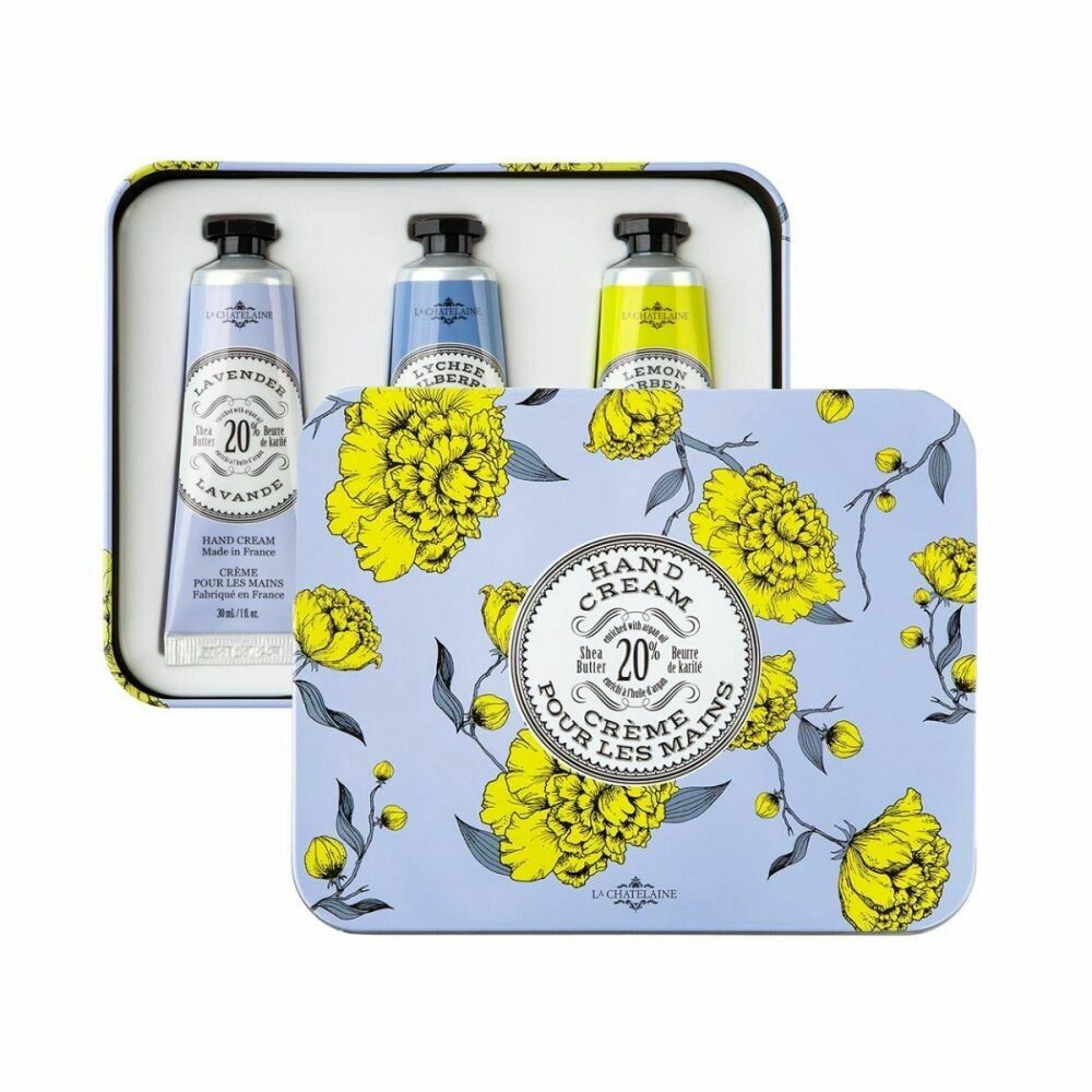 LC Lavender Hand Cream Trio Tin