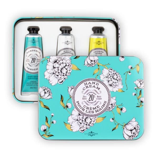 LC Tiffany Blue Hand Cream Trio Tin