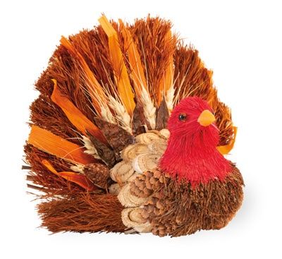 BI Mini Red Neck Pinecone Turkey