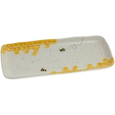 BI Sunny Bee Rectangle Plate