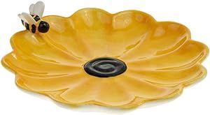 BI Sunny Bee Sunflower Plate