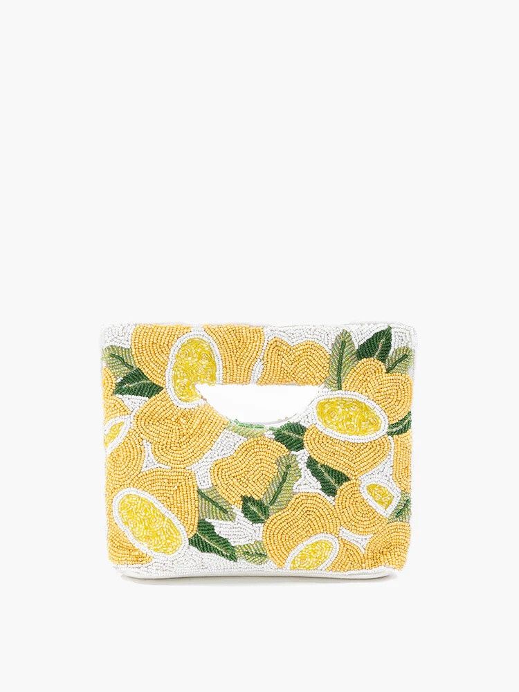JEN Yellow Lemon Saylor Clutch