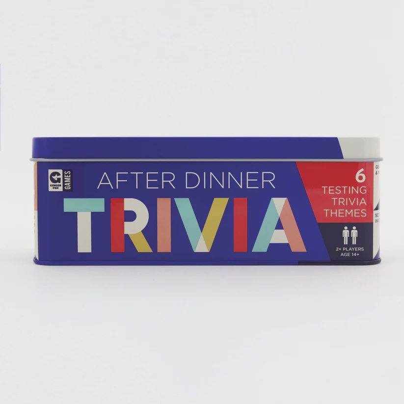 GF After Dinner Trivia Tin