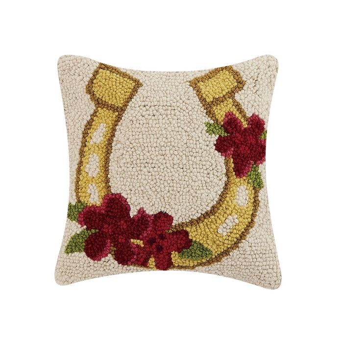 PH Gold Horseshoe Hook Pillow
