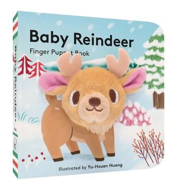 CB Baby Reindeer Finger Puppet Book