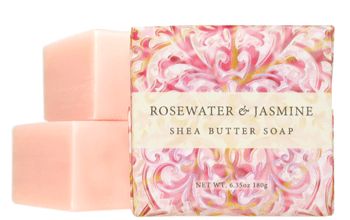 GB Rosewater &amp; Jasmine 1.9 oz. Shea Butter Soap