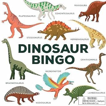 CB Dinosaur Bingo