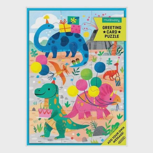 CB Dino Party Greeting Card