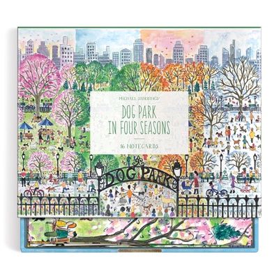 CB Dog Park 4 Seasons Notecards