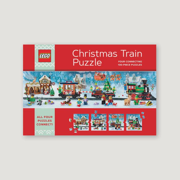 CB LEGO Christmas Train Puzzle