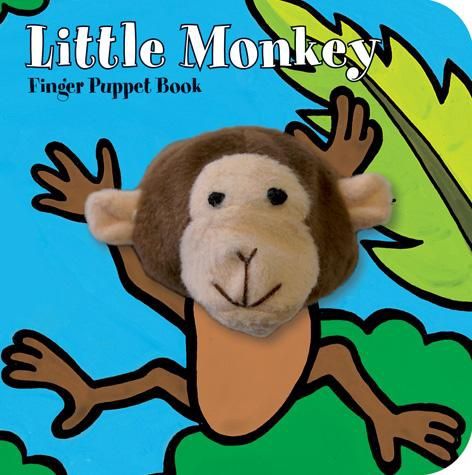 CB Little Monkey Finger Puppet Book