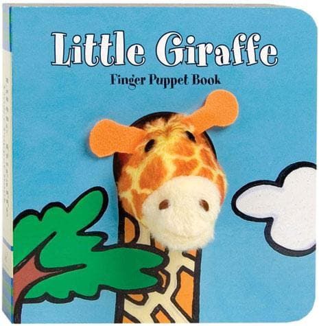 CB Little Giraffe Finger Puppet Book
