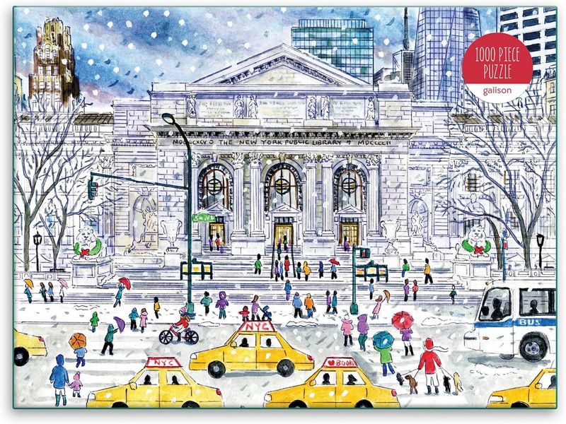 CB New York Public Library 1,000 PC Puzzle