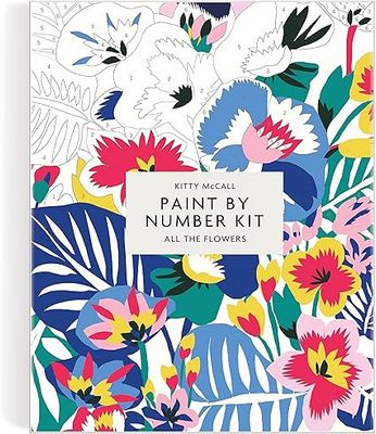 CB Paint by Number All the Flowers