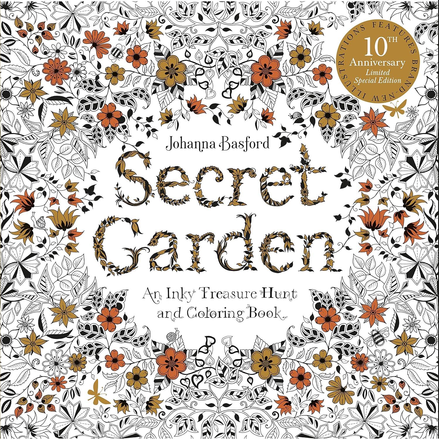 CB Secret Garden Coloring Book