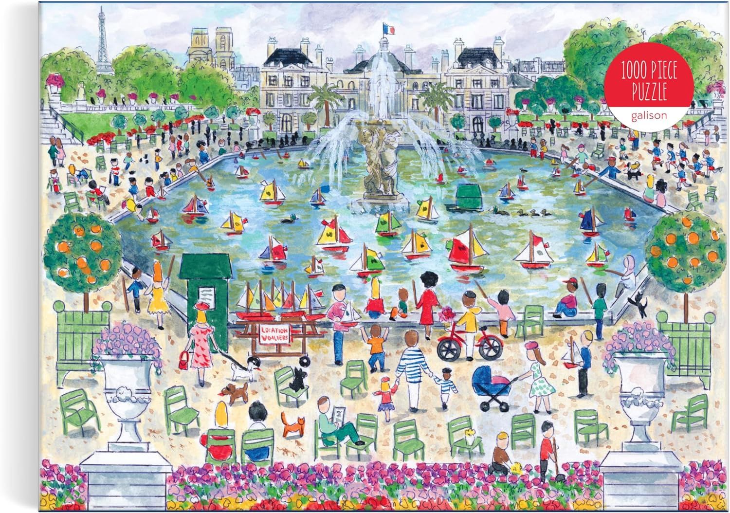 CB Springtime in Paris 1,000 PC Puzzle