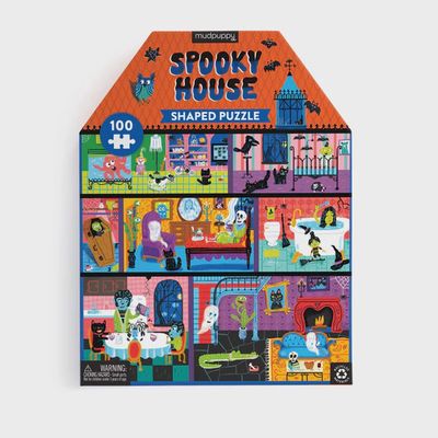 CB Spooky House 100 PC Puzzle