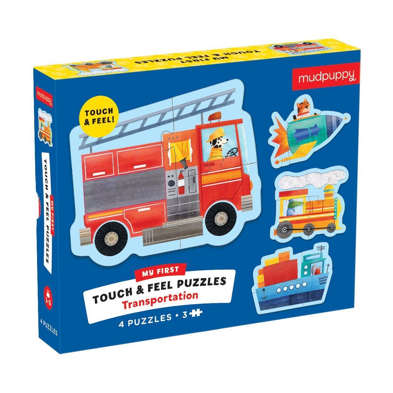 CB Transportation My First Touch &amp; Feel Puzzles