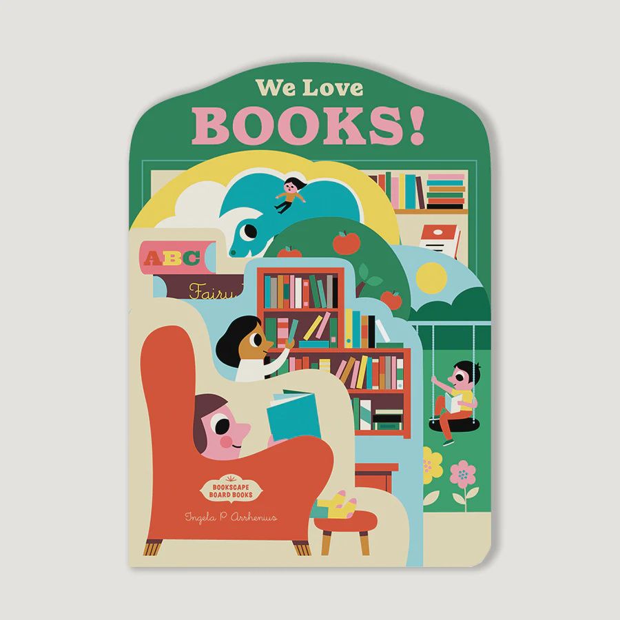 CB We Love Books! Board Book