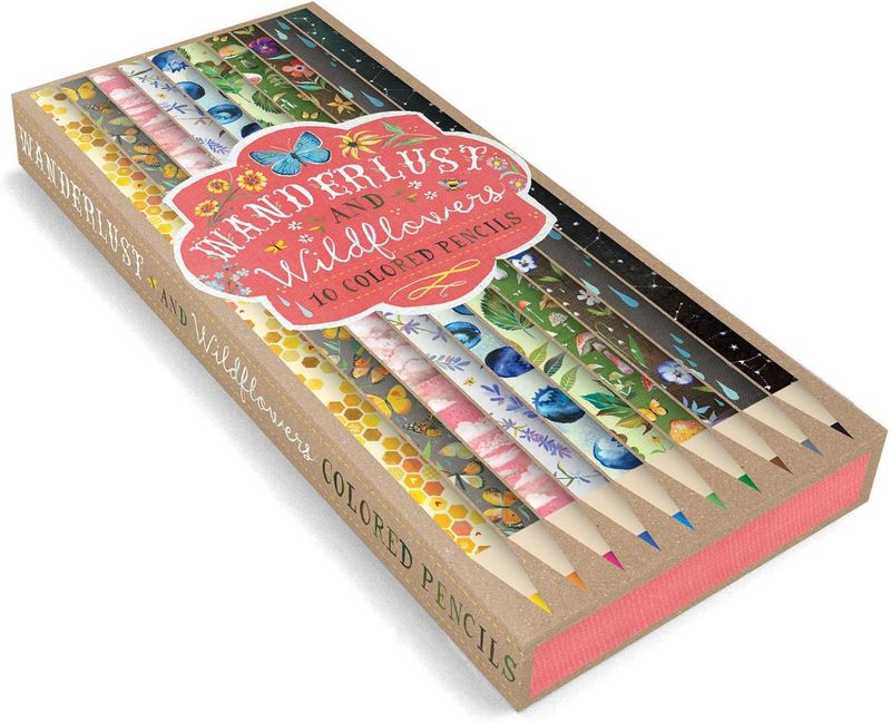 CB Wanderlust &amp; Wildflowers Colored Pencils