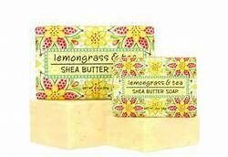 GB Lemongrass &amp; Tea 6 oz. Shea Butter Soap