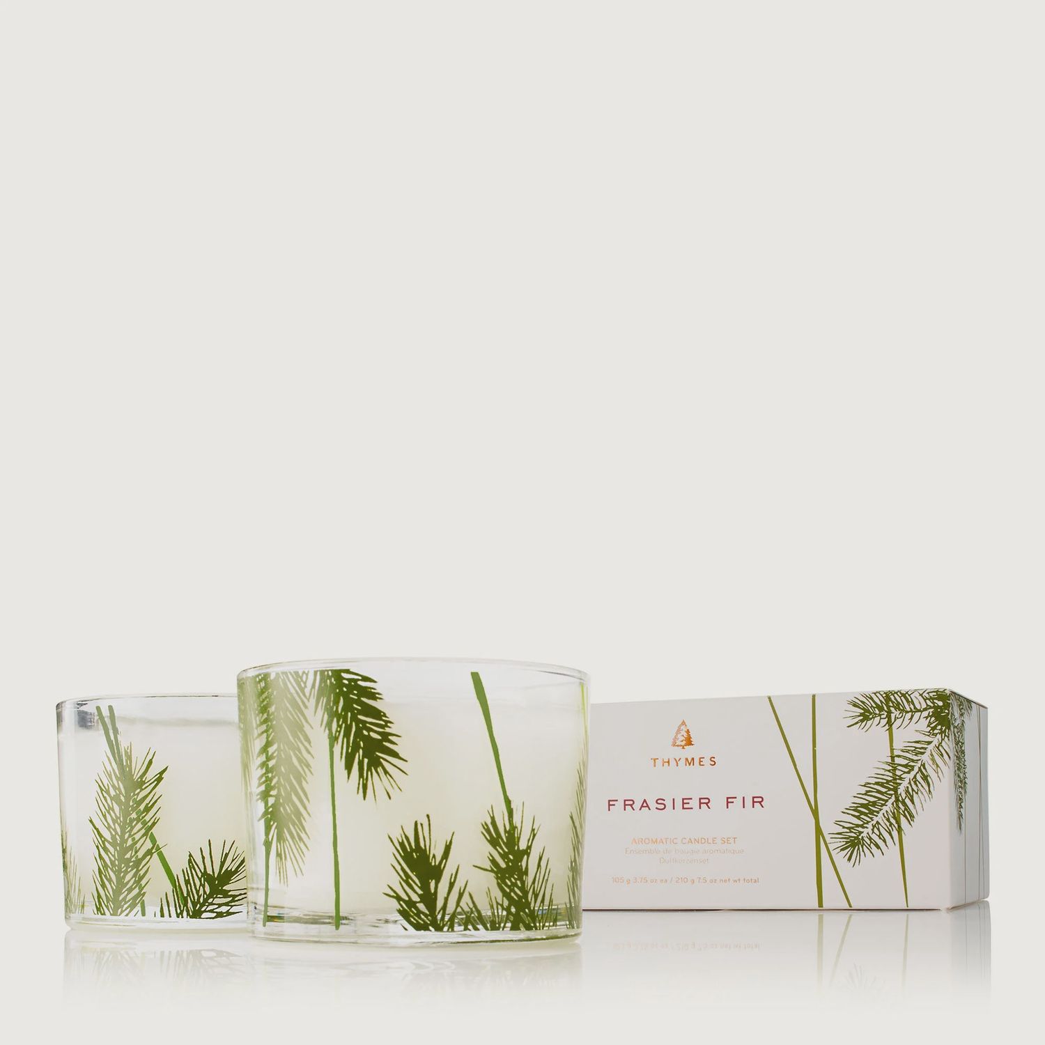 TH Frasier Fir Pine Needle Candle Set