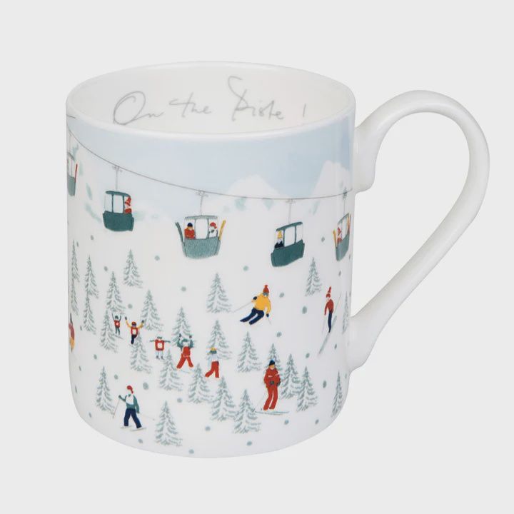 SA Skiing on the Piste Mug, Large