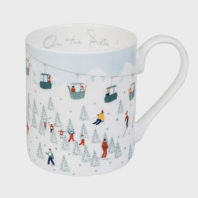 SA Skiing on the Piste Mug, Large
