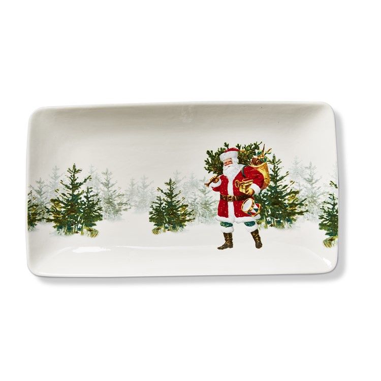 TA So this is Christmas Rectangular Platter