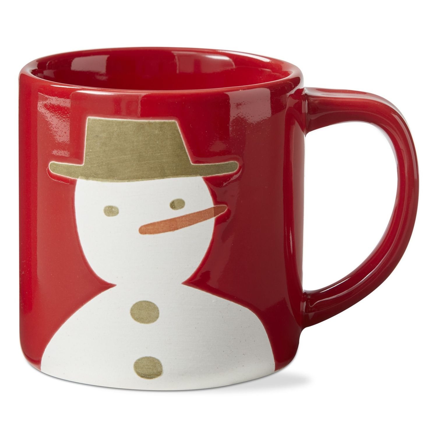 TA Sno Snowman Red Mug