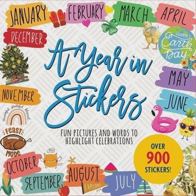 PP A Year in Stickers Sticker Book