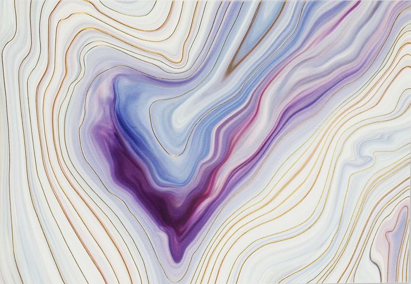 PP Blue Agate Note Cards