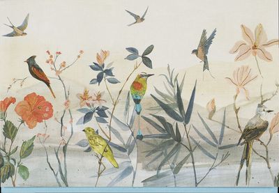 PP Bird Garden Boxed Note Cards