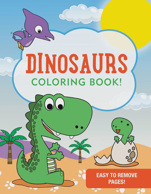 PP Dinosaurs Coloring Book