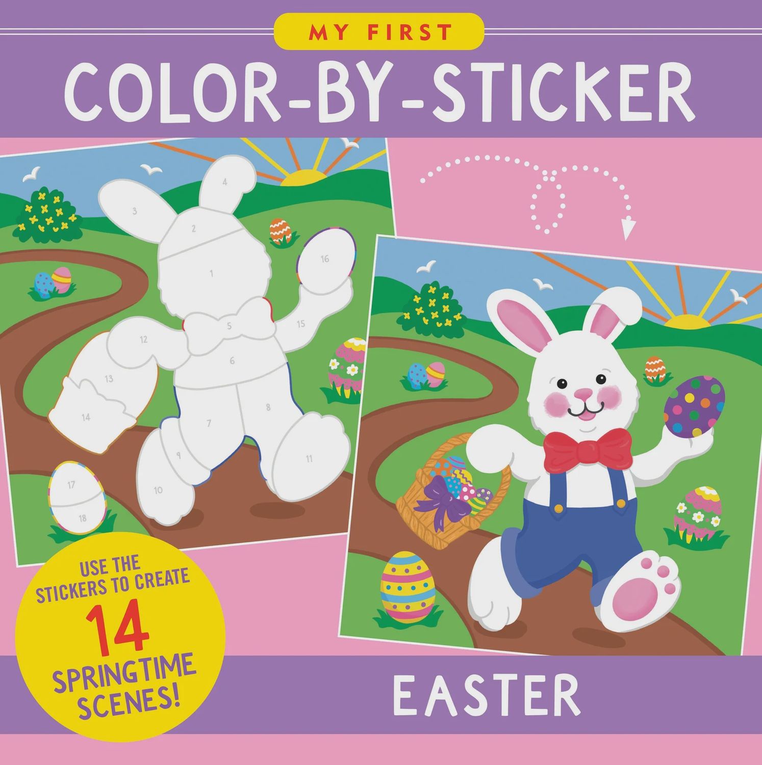 PP Easter My First Color by Sticker Book