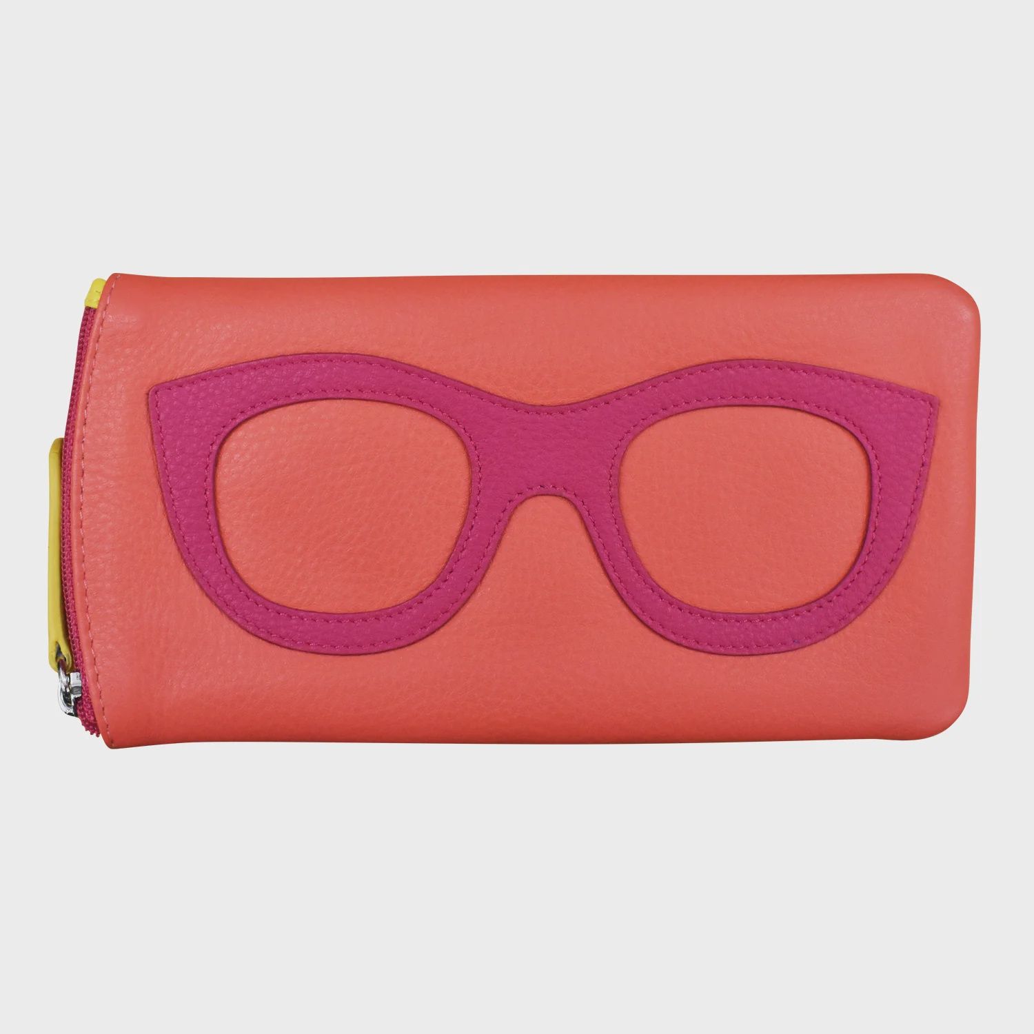 ILI Coral/Indian Pink/Sunshine Eyeglass Case