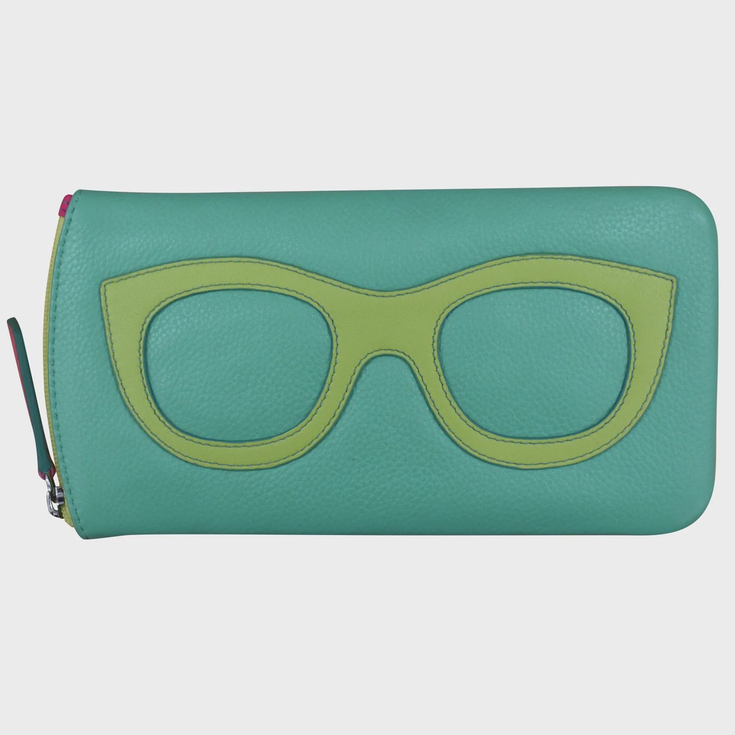 ILI Turquoise/Pear Eyeglass Case