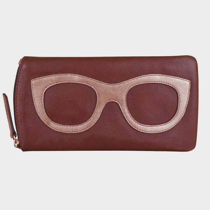 ILI Merlot/Rose Eyeglass Case
